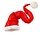 Santa hat extra long 150 cm - Extra long red Christmas hat