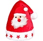 Christmas hat Plush Santa with lights