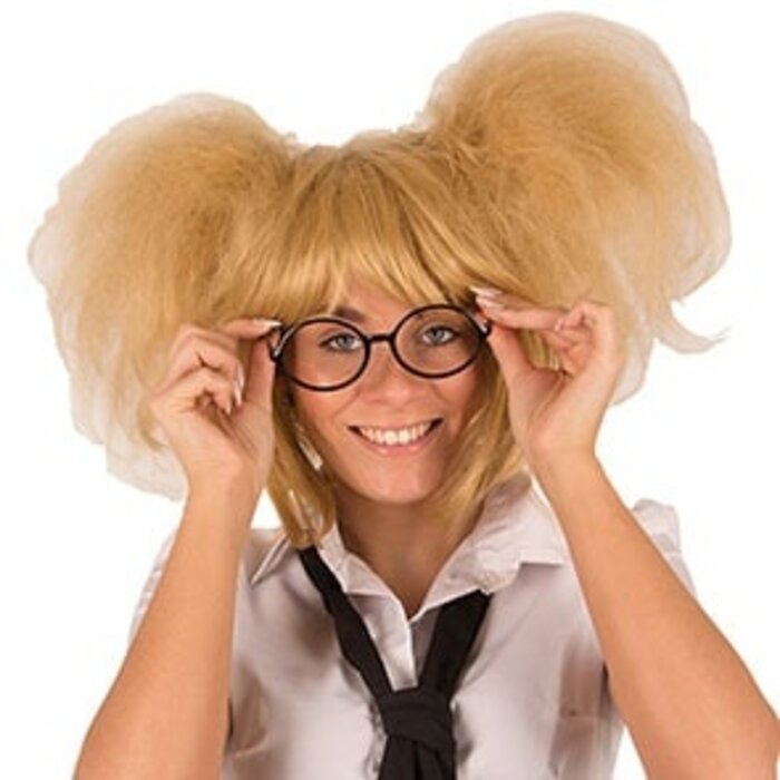 Partyline Blonde wig Britney - Blonde student wig