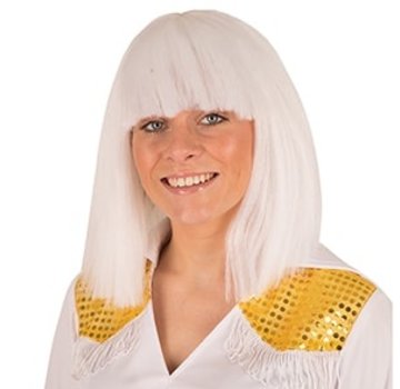 Partyline Cleopatra wig white