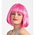 Pink wig China Girl - Stylish pink wig