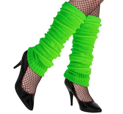 Widmann Legwarmers neon green- Legwarmers in bright green