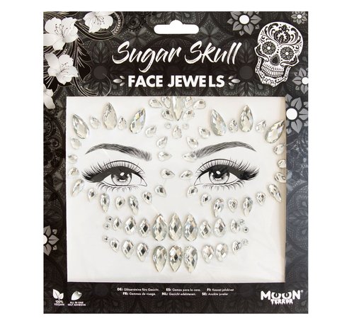 Moon Creations Face Jewels Sugar Skull - Rhinestones for the face