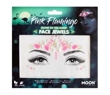 Moon Creations Bijoux de Visage  Pink Flamingo