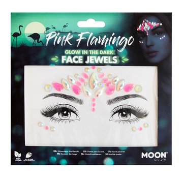 Moon Creations Bijoux de Visage  Pink Flamingo