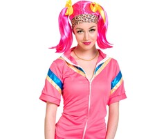 FOLAT Pink Anita Manga Wig