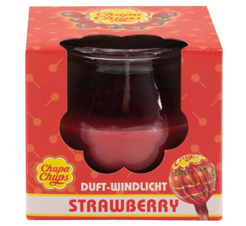 Party Factory Chupa Chups candle Strawberry - Scented candle strawberry