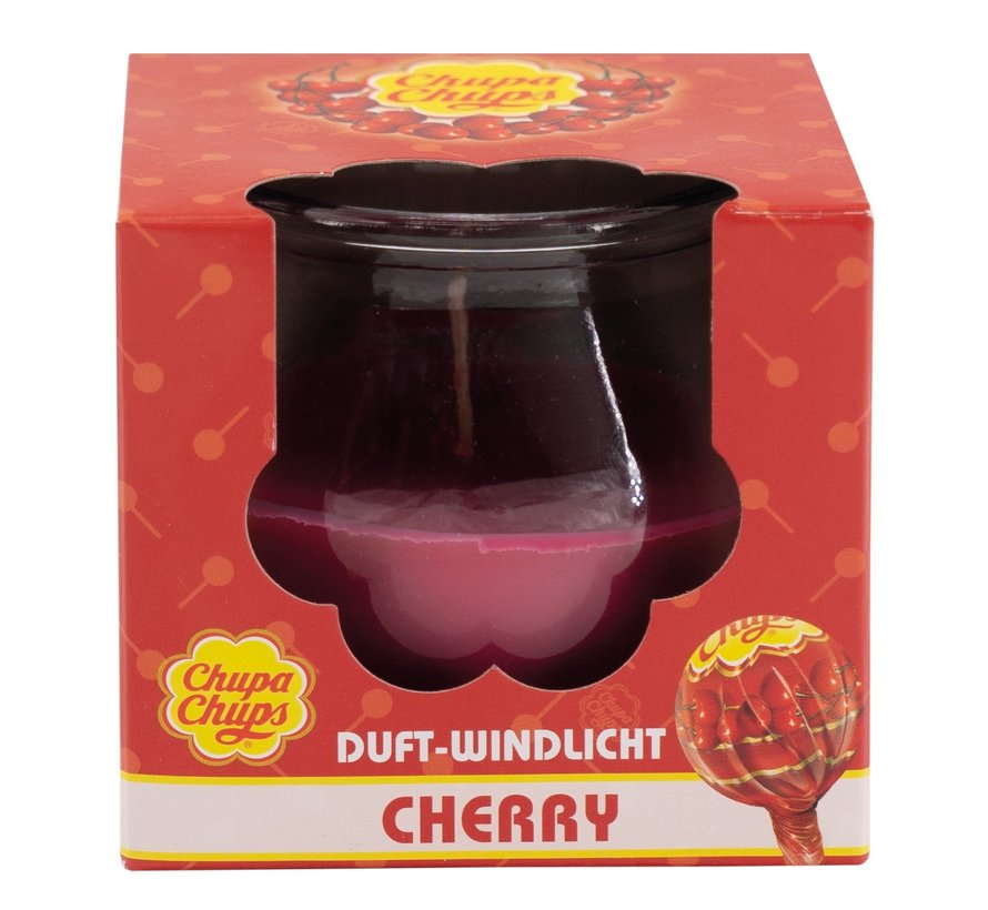 Chupa Chups bougie Cerise - Bougie parfumée cerise