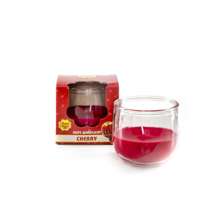 Chupa Chups bougie Cerise - Bougie parfumée cerise