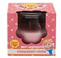 Chupa Chups candle Strawberry-cream - Scented candle strawberry