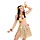 Kit déguisement Hawaï multicolore -  Ensemble 4 pièces Hawaii