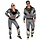 Spaceman disco bal 80′s joggingpak - Reflective broek en jas
