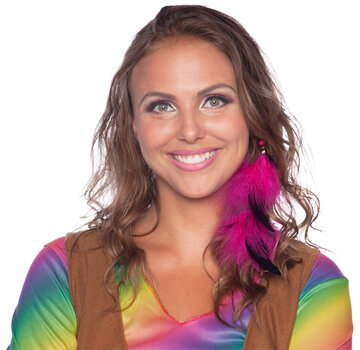 FOLAT Hippie Hair Accessory Feather