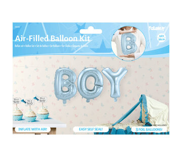 FOLAT Set de ballons aluminium Boy