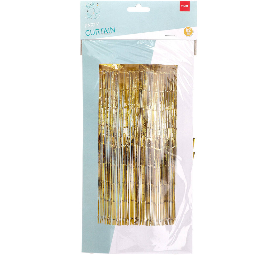 Door Curtain Foil Gold - 2m high - 1m large