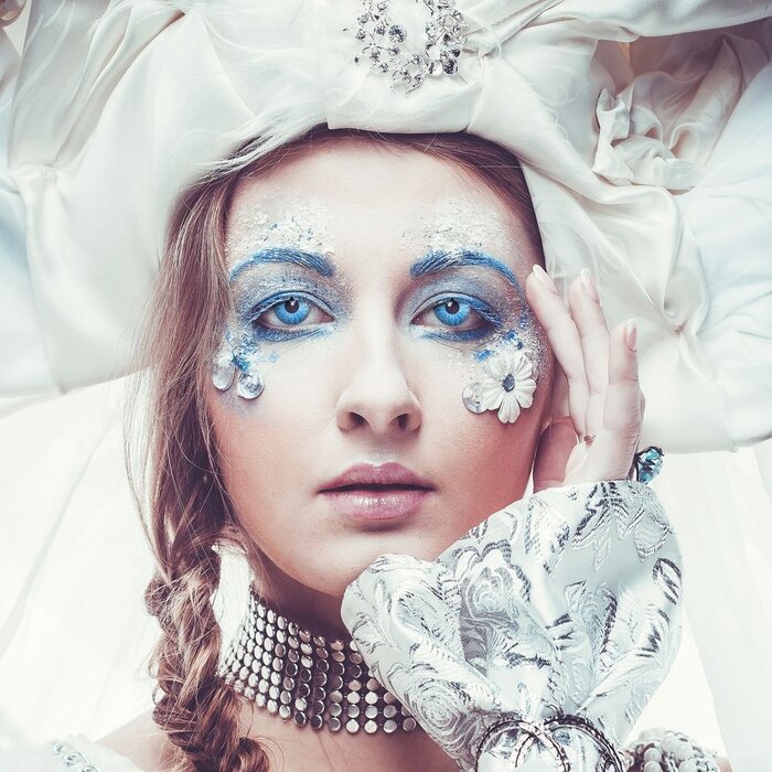 Aricona Lentilles de couleur Yeux Bleu Ciel - Lentilles annuelles bleu clair