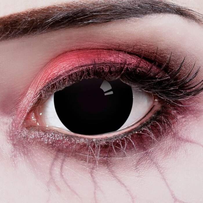 Aricona Mini Black Sclera lenses 17 mm - Soft annual lenses