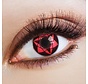 Sharingan Mangekyou Manga colored contact lenses - Sharingan colored contact lenses in black and red