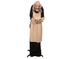Partyline Old creepy woman Standing 150 cm