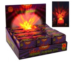 Fun World Flaming Pumpkin Light