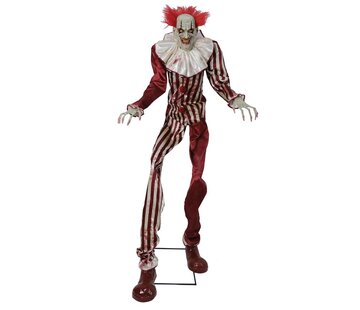 Seasonal Vision Internationale Clown d'horreur 215 cm