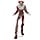 Horror Clown 215 cm - Premium Halloween decoratie bewegende Clown