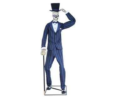 Seasonal Vision Internationale Skeleton in costume 203cm