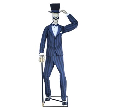 Seasonal Vision Internationale Skeleton in costume 203cm