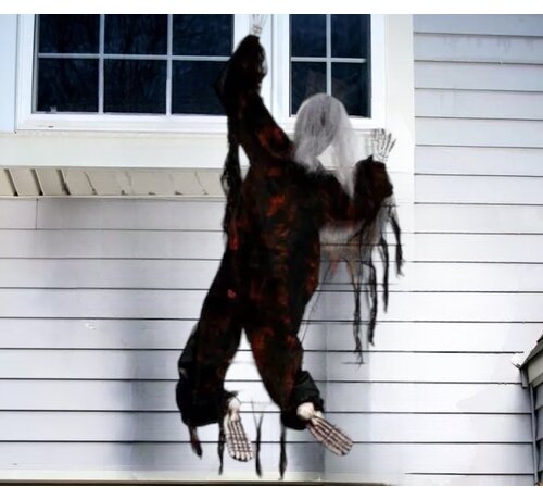 Fun World Climbing zombie 150cm - Halloween decoration climbing zombie