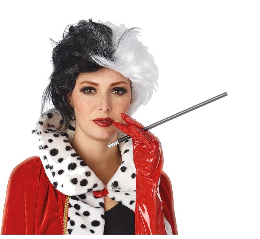 perruque cruella deville party city