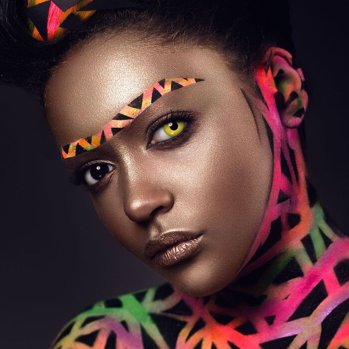 Aricona Yellow Fear daily lenses - Soft yellow daily lenses