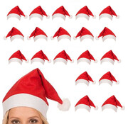 Breaklight.be 48 Red Santa hats| Santa hat | Santa | Christmas