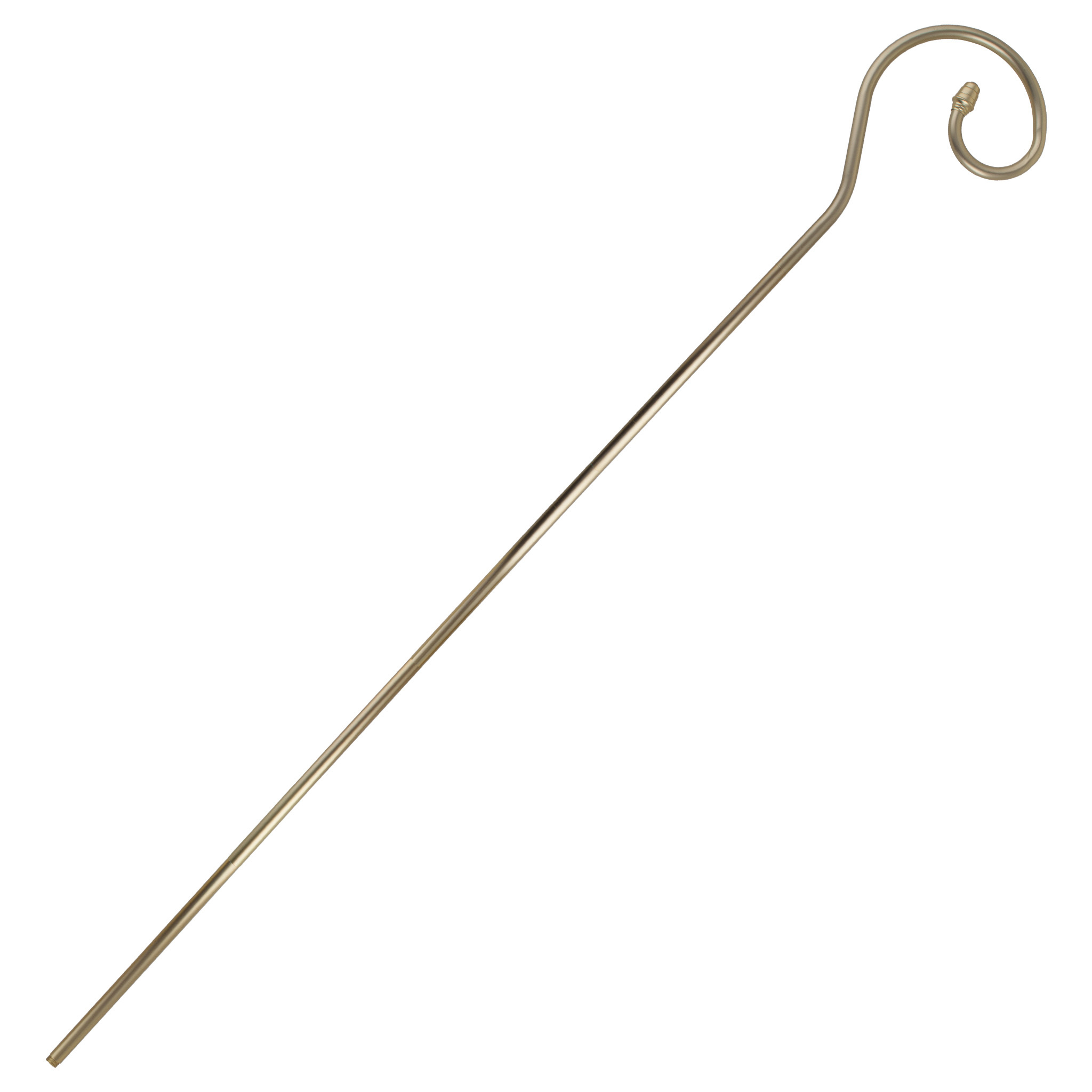 Funny Fashion Staff of Saint Nicholas 2m - Sturdy metal 5-piece staff