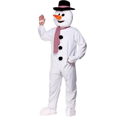 Wicked Costumes  Snowman Mascot Costume - Christmas costume