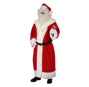 Seasonal Vision Internationale Luxury Plush Santa Claus coat