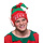 Elf Hat with Ears and bell - This elf needs beer