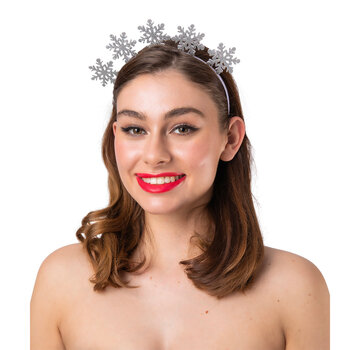Wicked Costumes  Christmas diadem with snowflakes