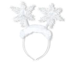 Widmann Diadème de Noël deluxe avec des flocons de neige