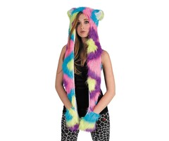 Funny Fashion Pluche lange muts