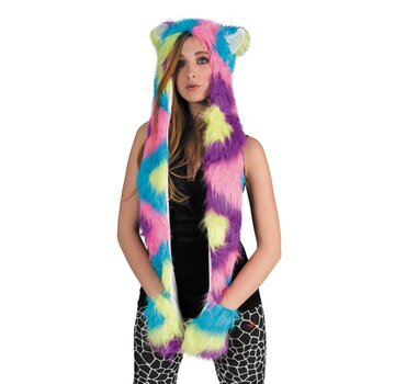 Funny Fashion Chapeau long en peluche