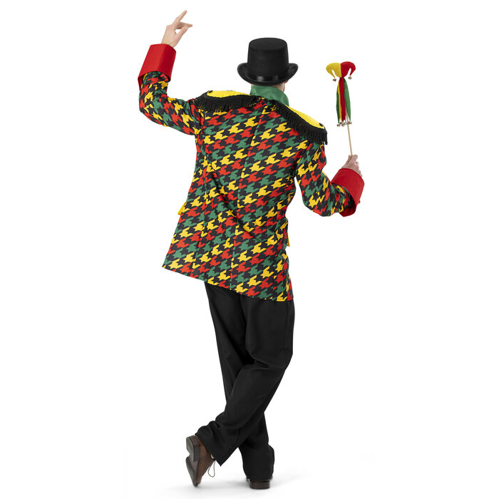 Funny Fashion Gilet de carnaval - Veste tricolore