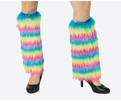 Partyline Legwarmers rainbow