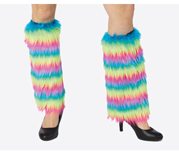 Partyline Legwarmers rainbow