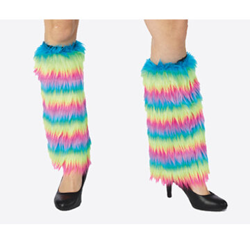 Partyline Legwarmers rainbow