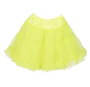 Boland Jupon de luxe jaune fluo