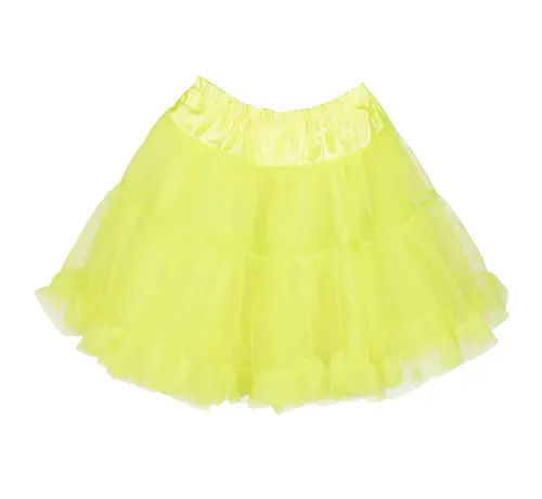 Boland Jupon jaune fluo- Tutu Fashion fluo