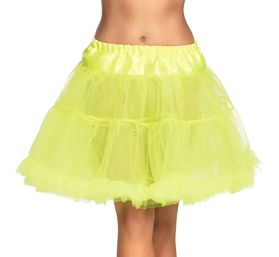 Neon yellow petticoat- Fashion fluo tutu