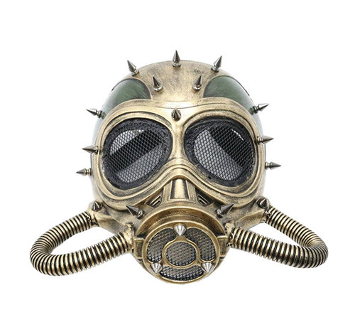 Partyline Steampunk gasmasker - Victoriaans gasmasker