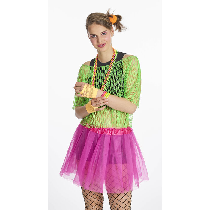 Partyline Neon pink Tutu - Pink Tutu medium length - Tutu 40 cm