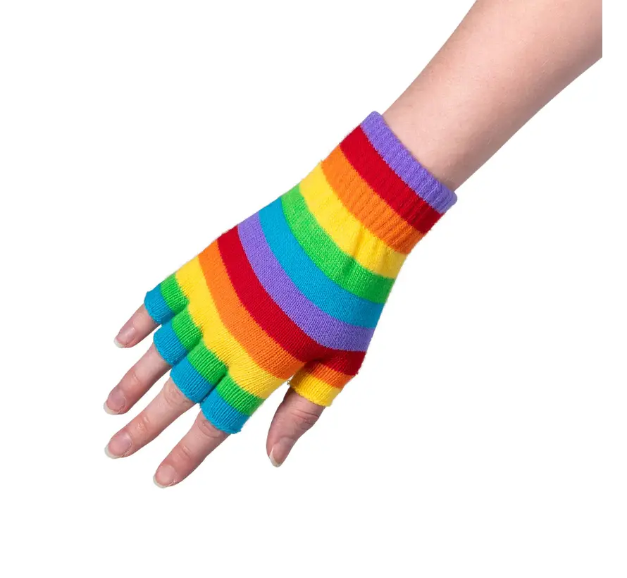 Gants arc-en-ciel